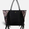 Lonbali Bolso Bonnie Ethnic Negro^ Bolsos Shopper