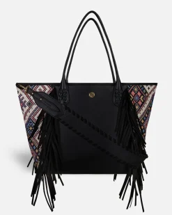 Lonbali Bolso Bonnie Ethnic Negro^ Bolsos Shopper