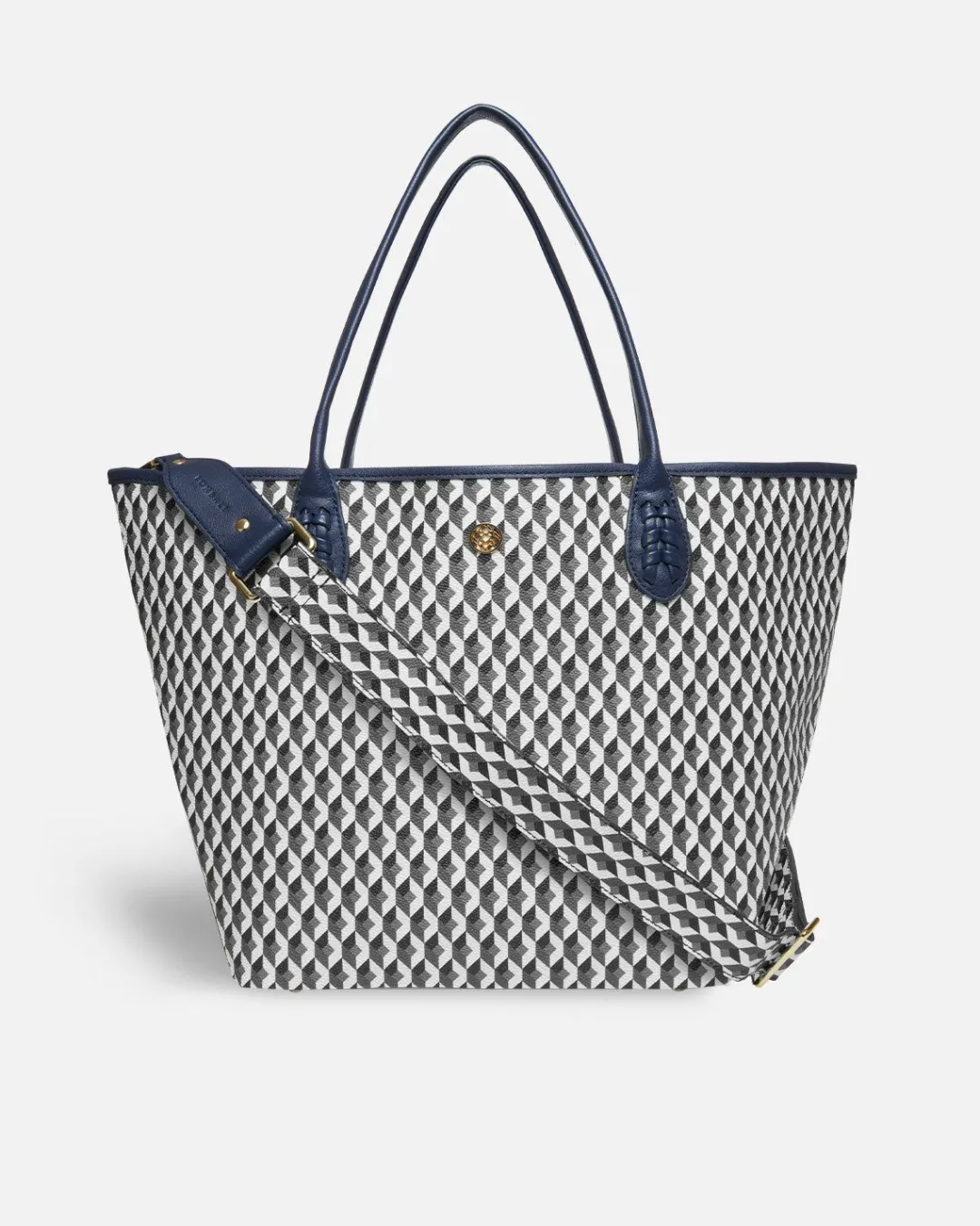 Lonbali Bolso Born B&W Navy^ Bolsos Shopper