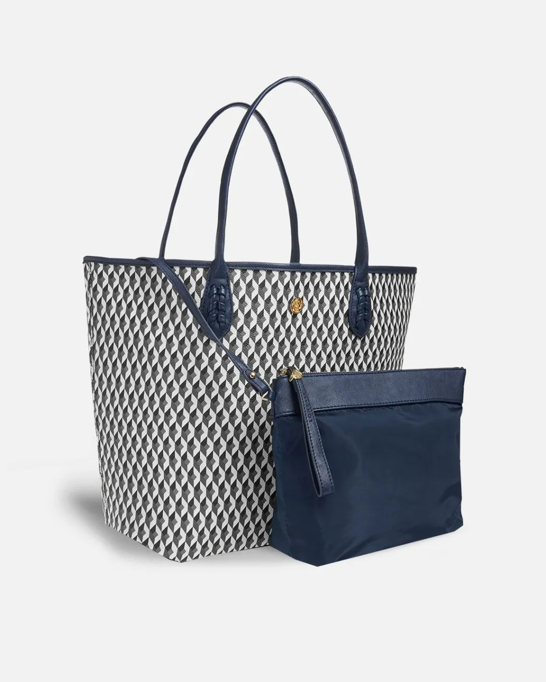 Lonbali Bolso Born B&W Navy^ Bolsos Shopper