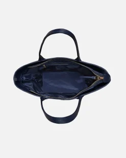Lonbali Bolso Born Midi B&W Navy^ Bolsos Shopper