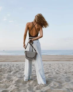 Lonbali Bolso Cadet Born B&W Negro^ Bolsos Bandolera