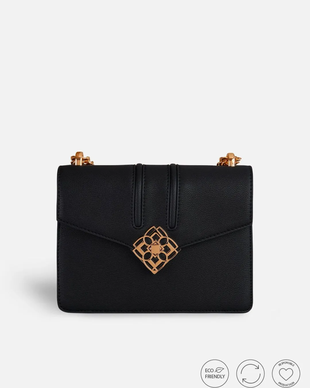 Lonbali Bolso Dakota Negro^ Bolsos Bandolera