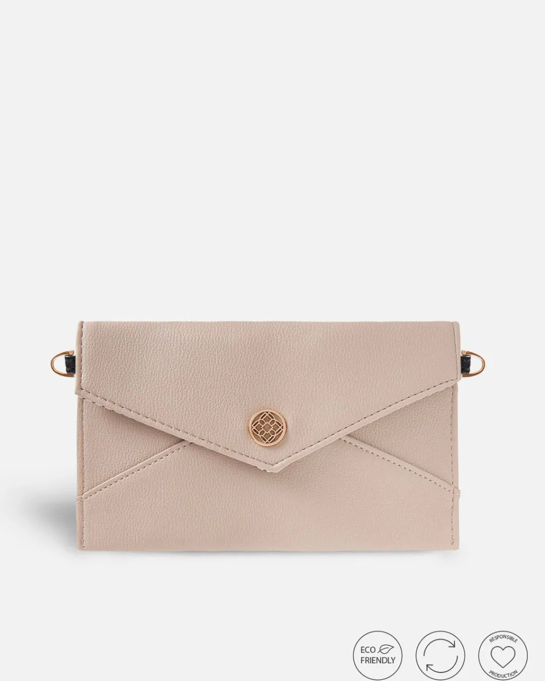 Lonbali Cartera Basic Beige^ Bolsos Bandolera
