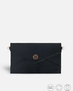 Lonbali Cartera Basic Negro^ Bolsos Bandolera