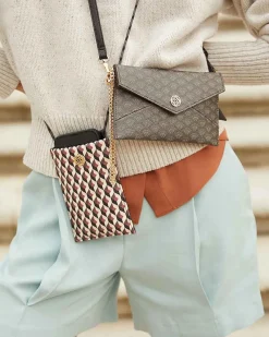 Lonbali Cartera Xl Kubu Marron^ Carteras Y Monederos