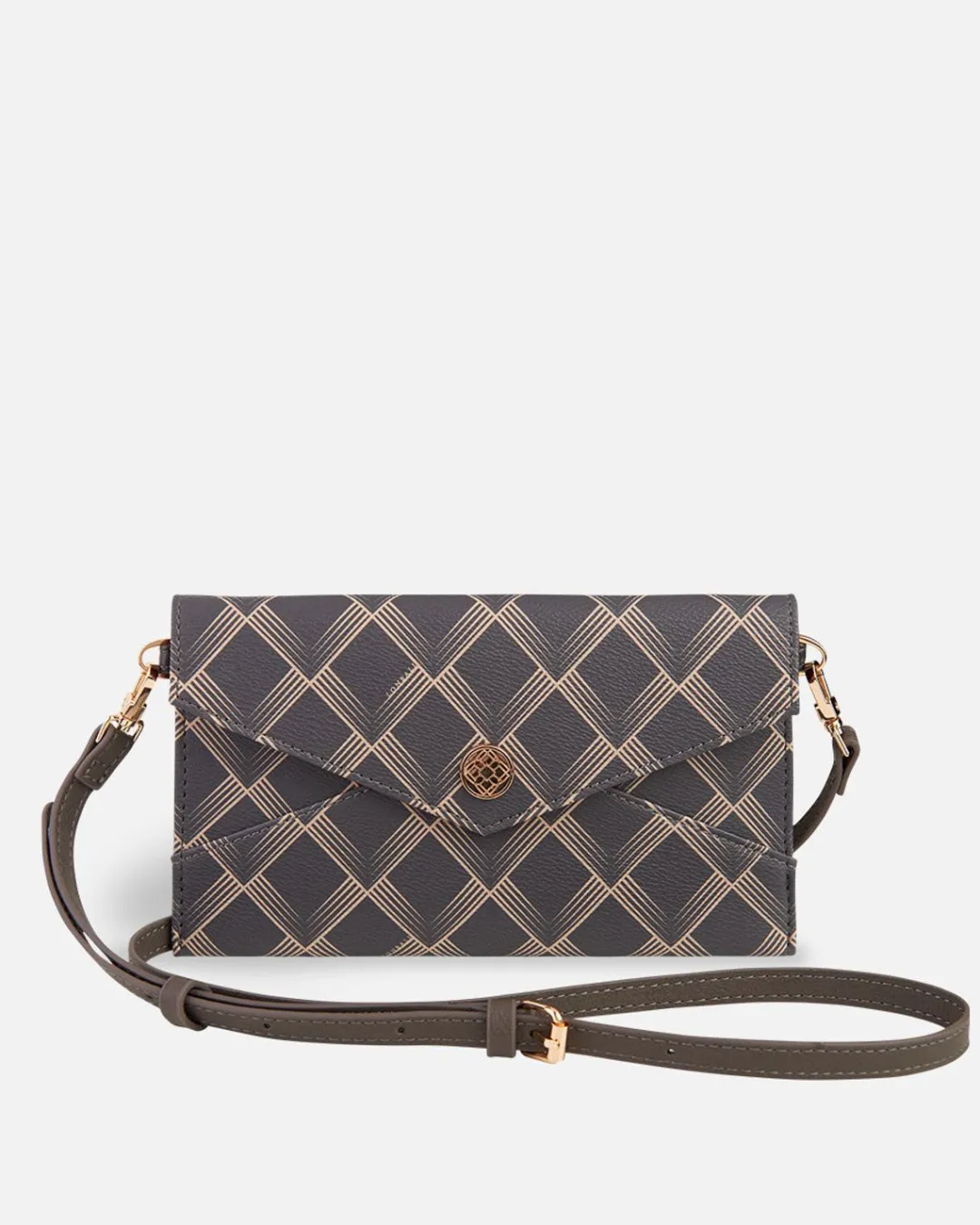 Lonbali Cartera Xxl Kensington Graphite^ Bolsos Bandolera