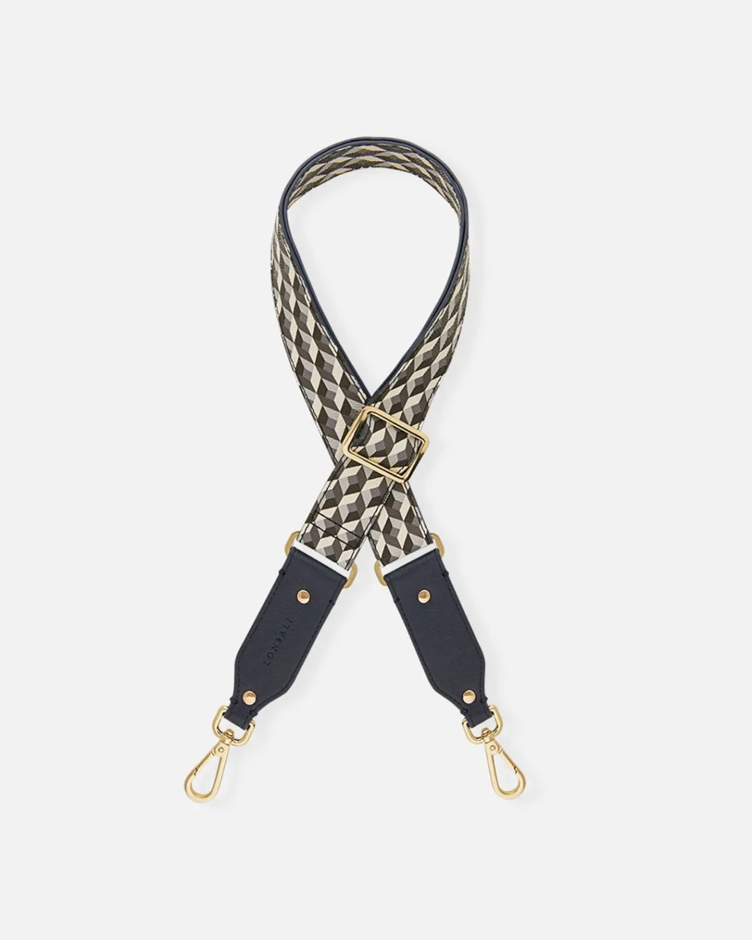 Lonbali Strap Born B&W Negro^ Correas Para Bolso