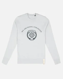 Lonbali Sudadera Escudo Gris Claro^Mujer Ropa Deportiva