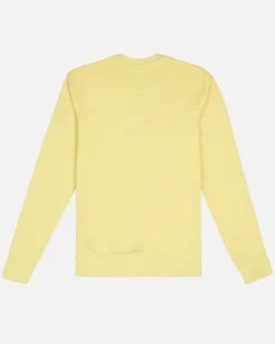 Lonbali Sudadera Happy Amarillo^Mujer Sudaderas