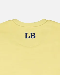 Lonbali Sudadera Happy Amarillo^Mujer Sudaderas